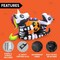 6 Ft Long Halloween Inflatables Outdoor Decorations, Halloween Blow Ups for Yard Decorations, Sitting Inflatable Skeleton Unicorn and Dinosaur Hold Pumpkin for outside Halloween Decor